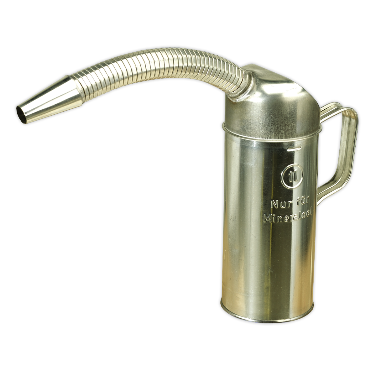 Sealey JM1F Metal Measuring Jug with Flexible Spout 1L