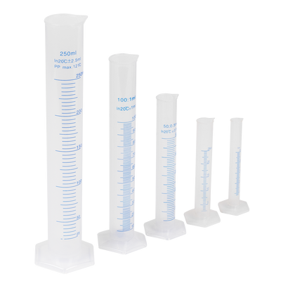 Sealey JMC05 Graduated Measuring Cylinder Set 5pc