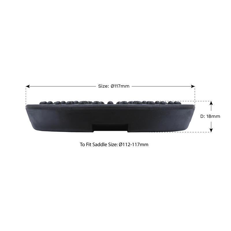 Sealey JP18 Safety Rubber Jack Pad - Type B - additional view 4