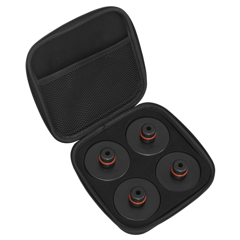 Sealey JPT4 Jacking Pad Set Type B -Tesla