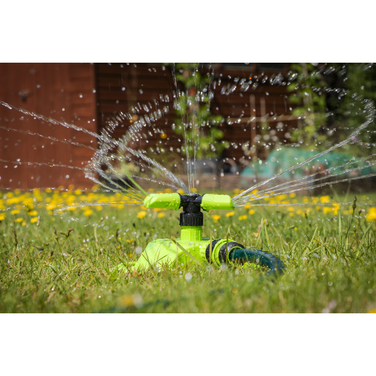 Sealey JS2023 Adjustable Rotating Garden Sprinkler 3-Arm - additional view 2