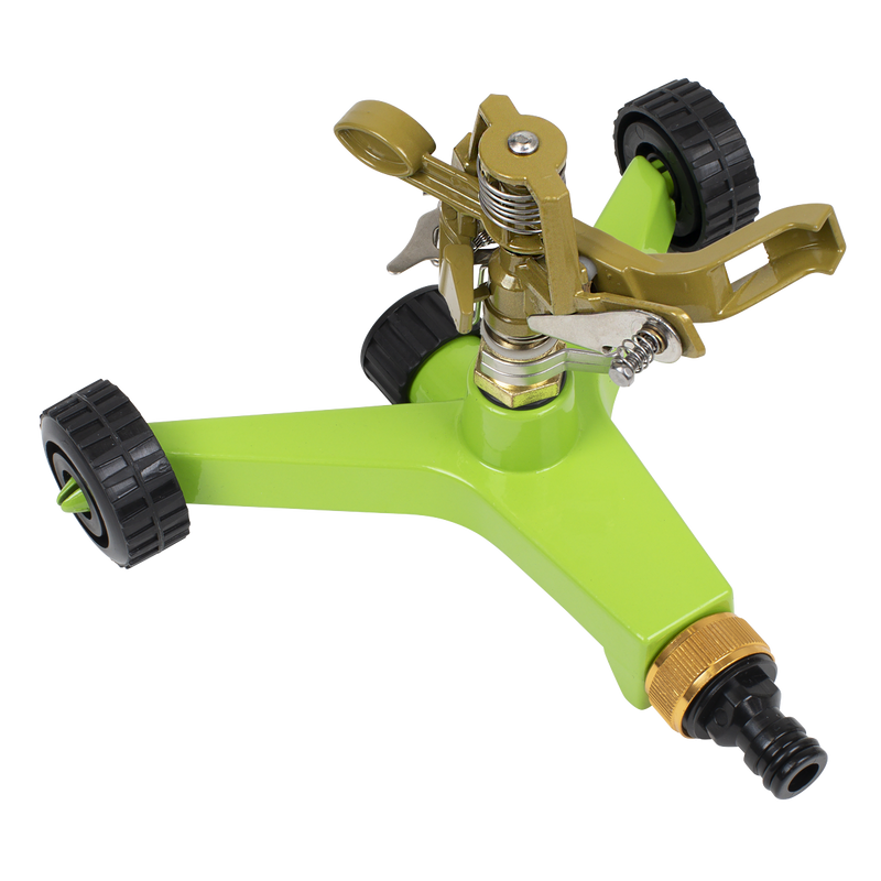 Sealey JS2034 Pulsating Sprinkler with Metal Wheeled Base
