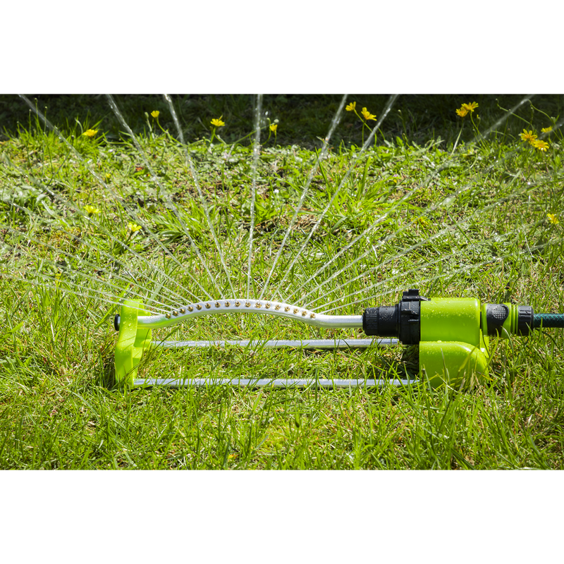 Sealey JS2122 Oscillating Water Sprinkler 17 Nozzles with Brass Heads - additional view 4
