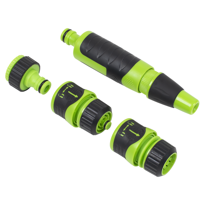 Sealey JS9611 Deluxe Soft-Touch Hose Nozzle & Connector Set 4pc - additional view 10