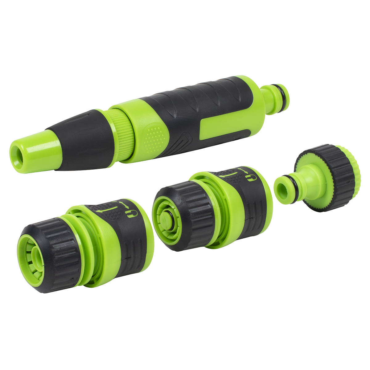Sealey JS9611 Deluxe Soft-Touch Hose Nozzle & Connector Set 4pc - additional view 11