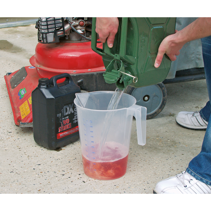 Sealey JT5000 Translucent Measuring Jug 5L - additional view 4