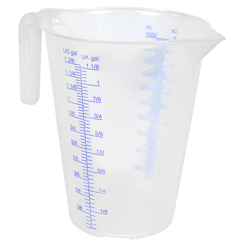 Sealey JT5000 Translucent Measuring Jug 5L - additional view 3