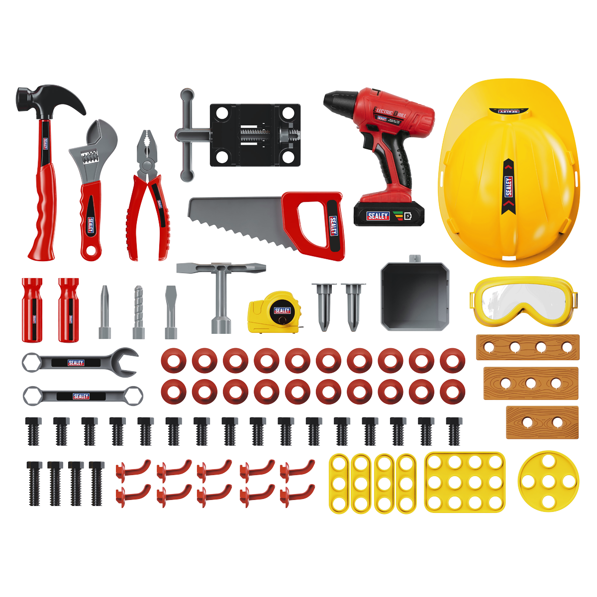 Sealey JTK2 Junior Toy Tool Kit with Workbench 90pc - additional view 2