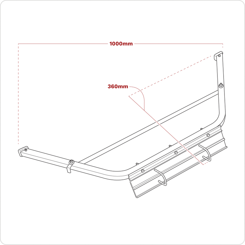 Sealey LAD002 Ladder Stand-Off - additional view 2