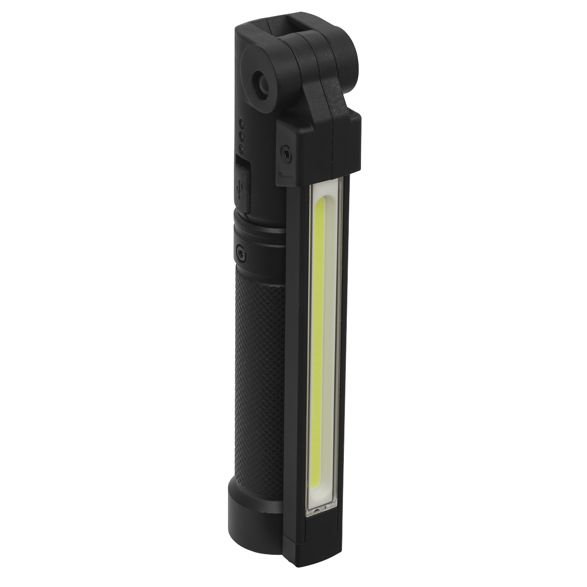 Sealey LED02G Rechargeable Aluminium Folding Pocket Light 2 COB & 1 SMD LED - additional view 3