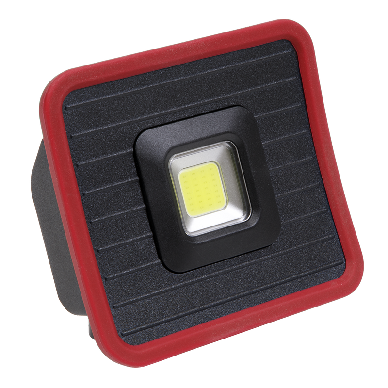 Sealey LED1000PB Rechargeable Pocket Floodlight with Power Bank 10W COB LED