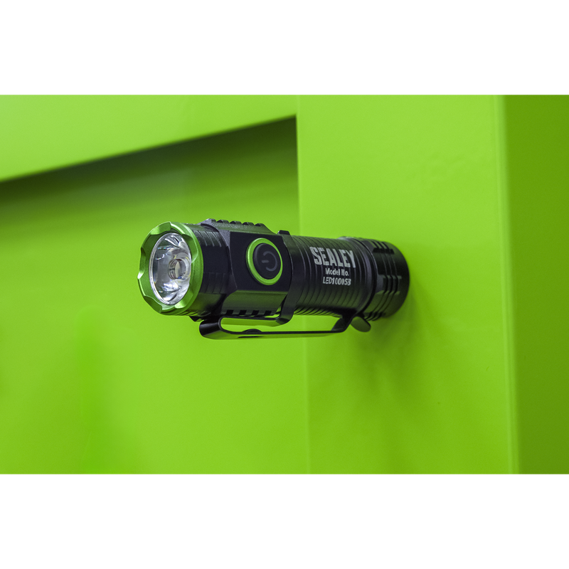 Sealey LED1000SB Rechargeable Super Beam Pocket Light 10W SMD LED - additional view 11