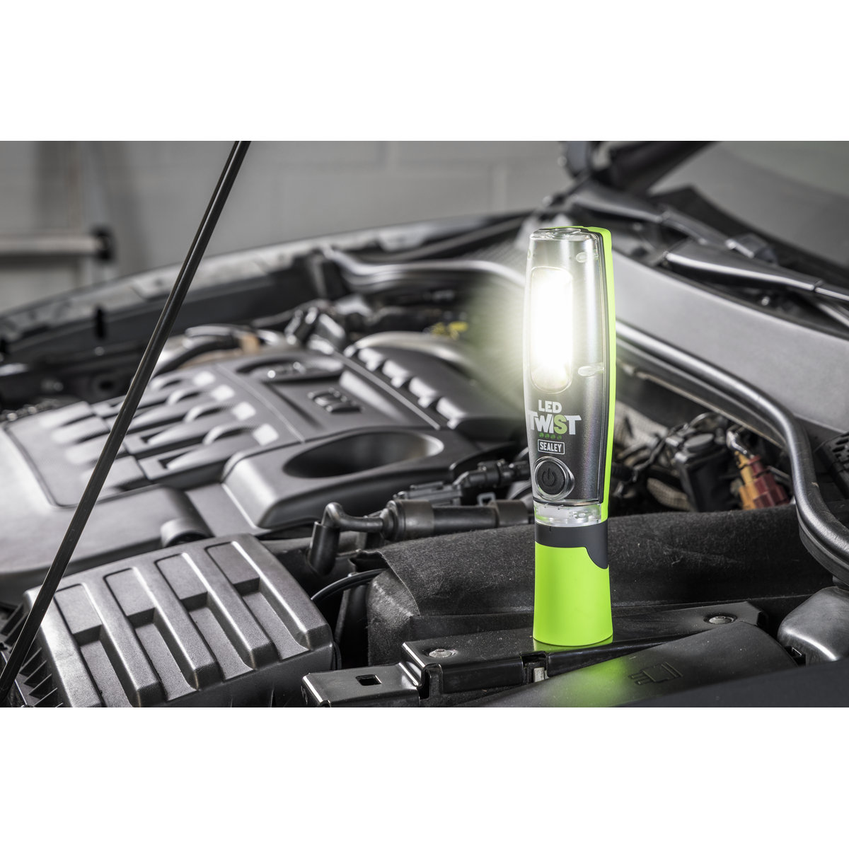 Sealey LED1001G LED Twist® Rechargeable Inspection Light 8W COB & 1W SMD - additional view 8