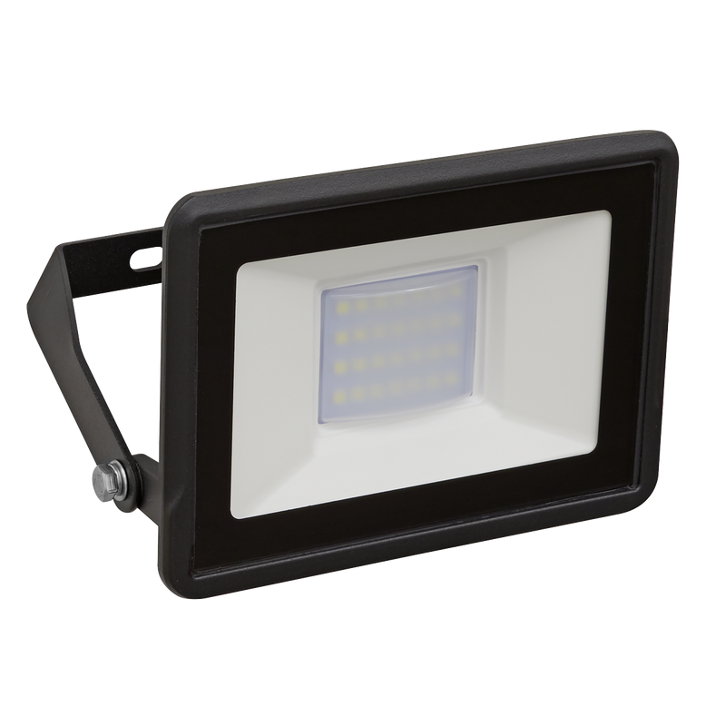 Sealey LED112 Extra-Slim Floodlight with Wall Bracket 20W SMD LED
