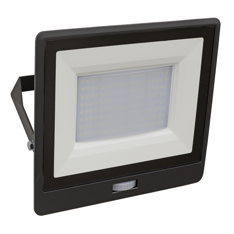 Sealey LED115PIR Extra-Slim Floodlight with PIR Sensor 100W SMD LED