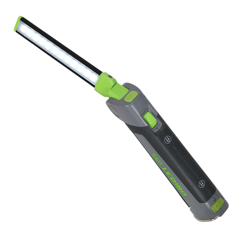 Sealey LED180 Rechargeable Slim Folding Inspection Light 4W & 1W SMD LED - additional view 7