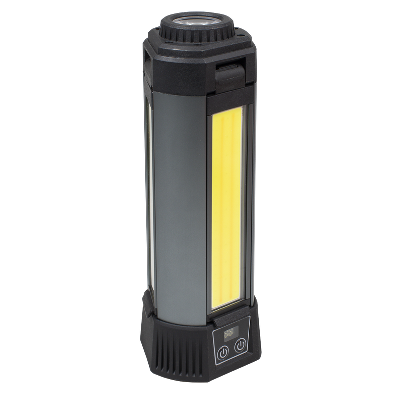 Sealey LED240 Rechargeable Flexible Floodlight with Tripod 24W COB LED & 5W SMD LED - additional view 4