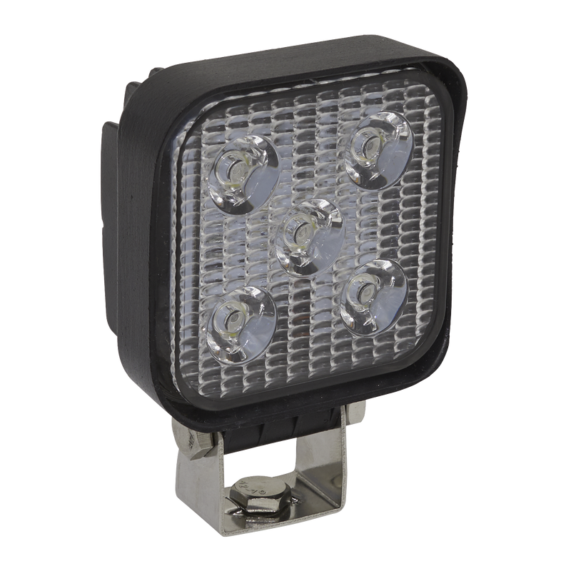 Sealey LED2S Mini Square Worklight with Adjustable Bracket 15W SMD LED