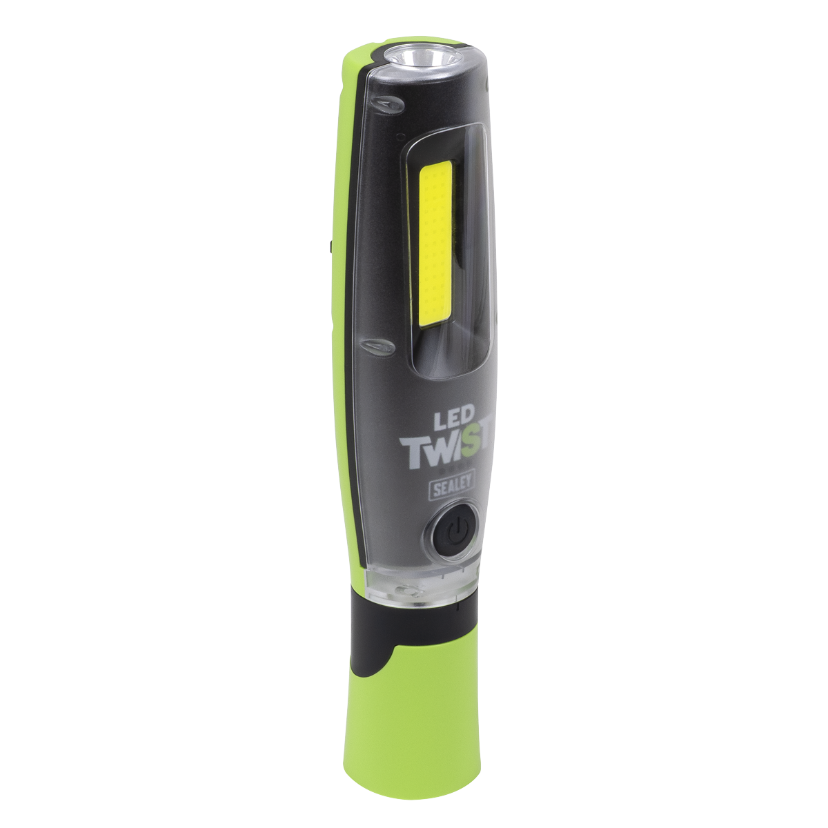 Sealey LED3001G Rechargeable LED Twist® Inspection Light 20W COB + 3W SMD, 3000lm, Magnetic Base & Power Bank