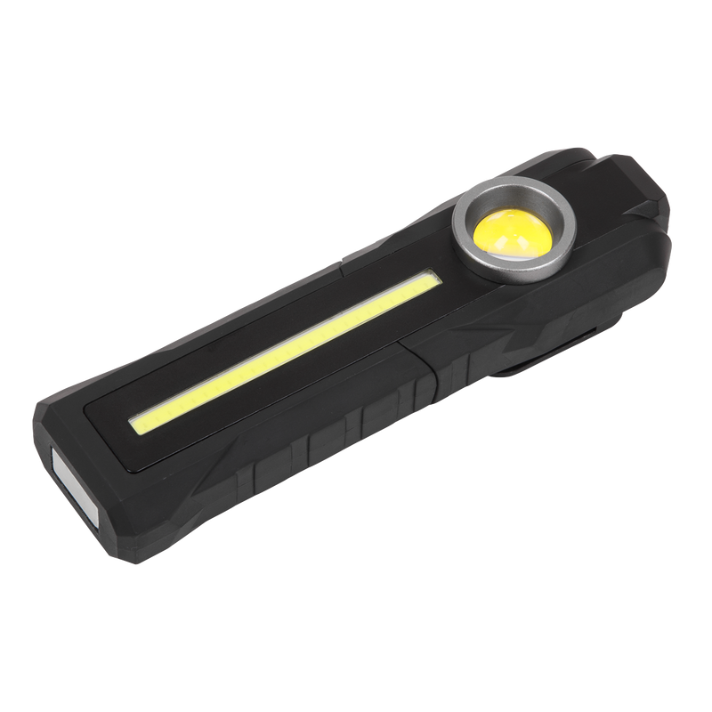 Sealey LED316 Rechargeable 3-in-1 Inspection Light 5W COB & 3W SMD LED