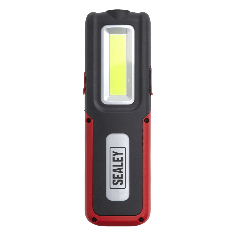 Sealey LED318R Rechargeable Inspection Light with Power Bank 5W COB & 3W SMD LED - Red - additional view 8