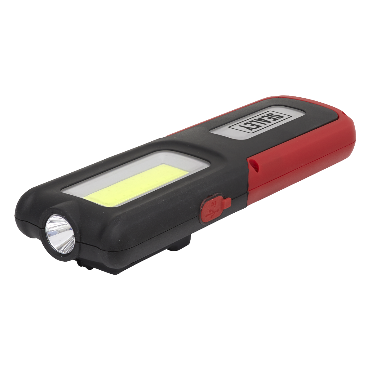Sealey LED318R Rechargeable Inspection Light with Power Bank 5W COB & 3W SMD LED - Red - additional view 9