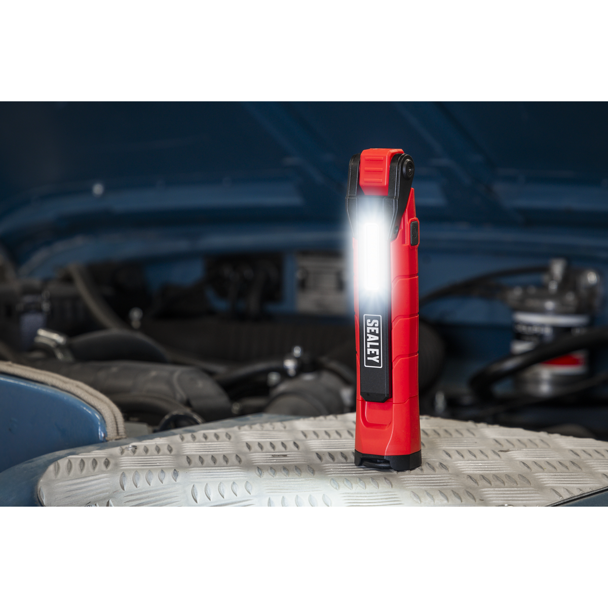 Sealey LED3605R Rechargeable 360° Inspection Light 10W & 2 x 4W SMD LED - Red - additional view 17