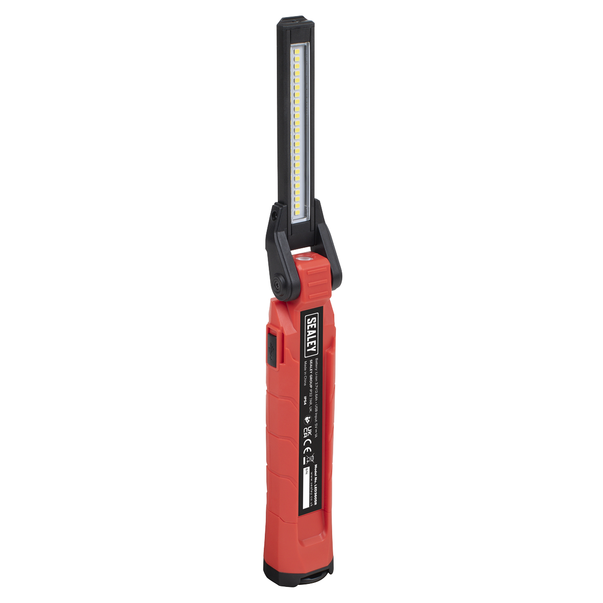 Sealey LED3605R Rechargeable 360° Inspection Light 10W & 2 x 4W SMD LED - Red - additional view 9