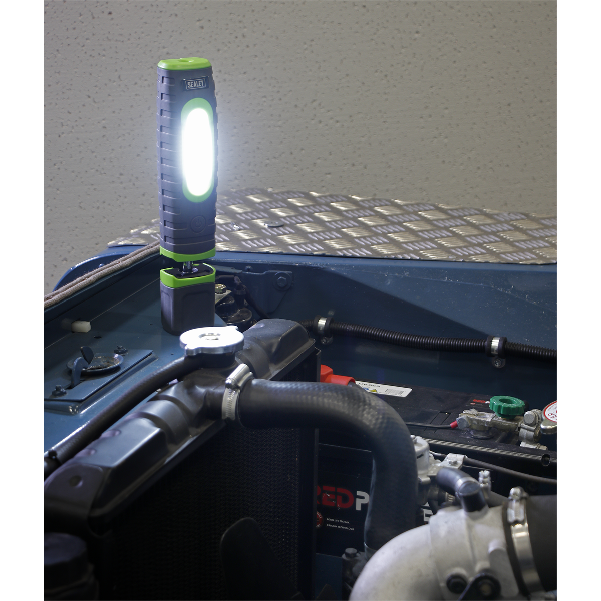 Sealey LED3606G Rechargeable 360° Inspection Light 15W & 3W SMD LED - Green - additional view 14