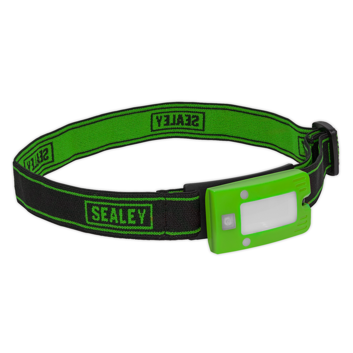 Sealey LED360HTG Rechargeable Head Torch with Auto-Sensor 2W COB LED - Green