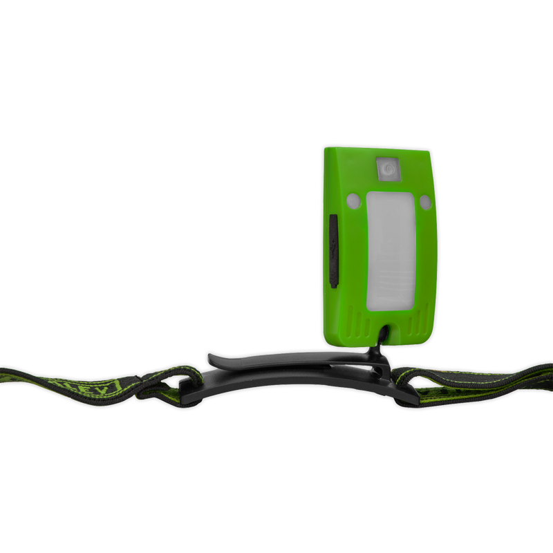 Sealey LED360HTG Rechargeable Head Torch with Auto-Sensor 2W COB LED - Green - additional view 15