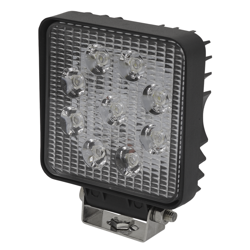 Sealey LED3S Square Worklight with Adjustable Bracket 27W SMD LED - additional view 2