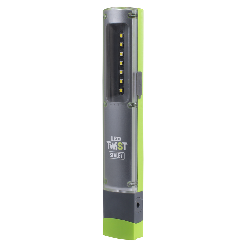 Sealey LED401G LED Twist® Rechargeable Inspection Light 2W & 1W SMD LED - additional view 9