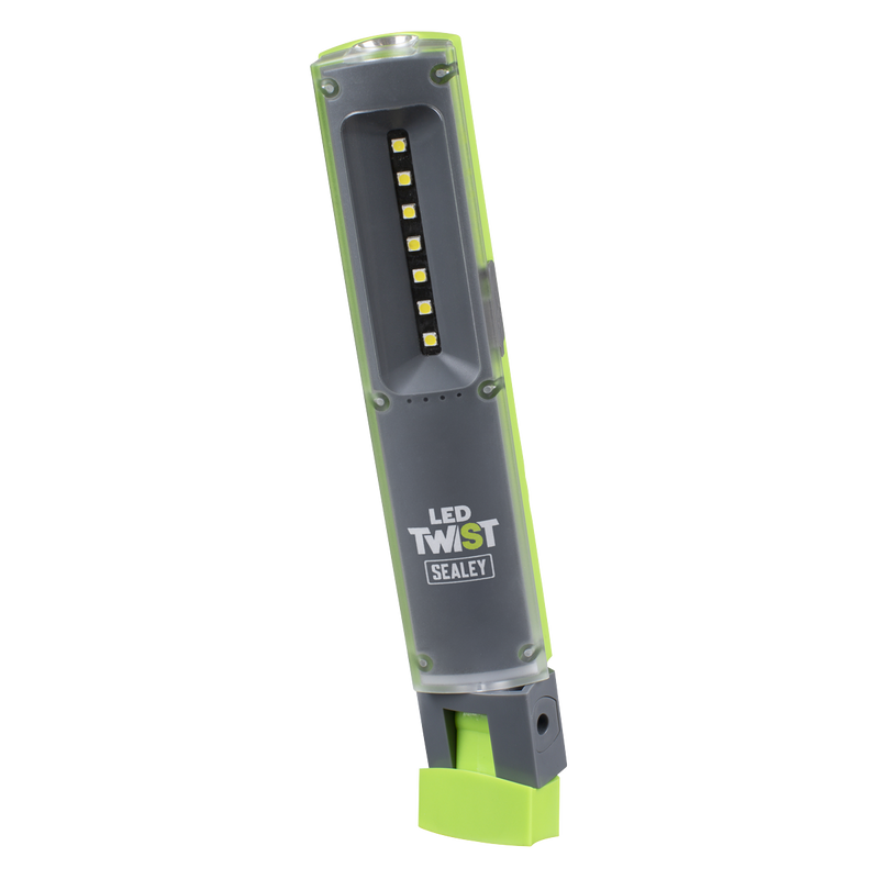 Sealey LED401G LED Twist® Rechargeable Inspection Light 2W & 1W SMD LED - additional view 11