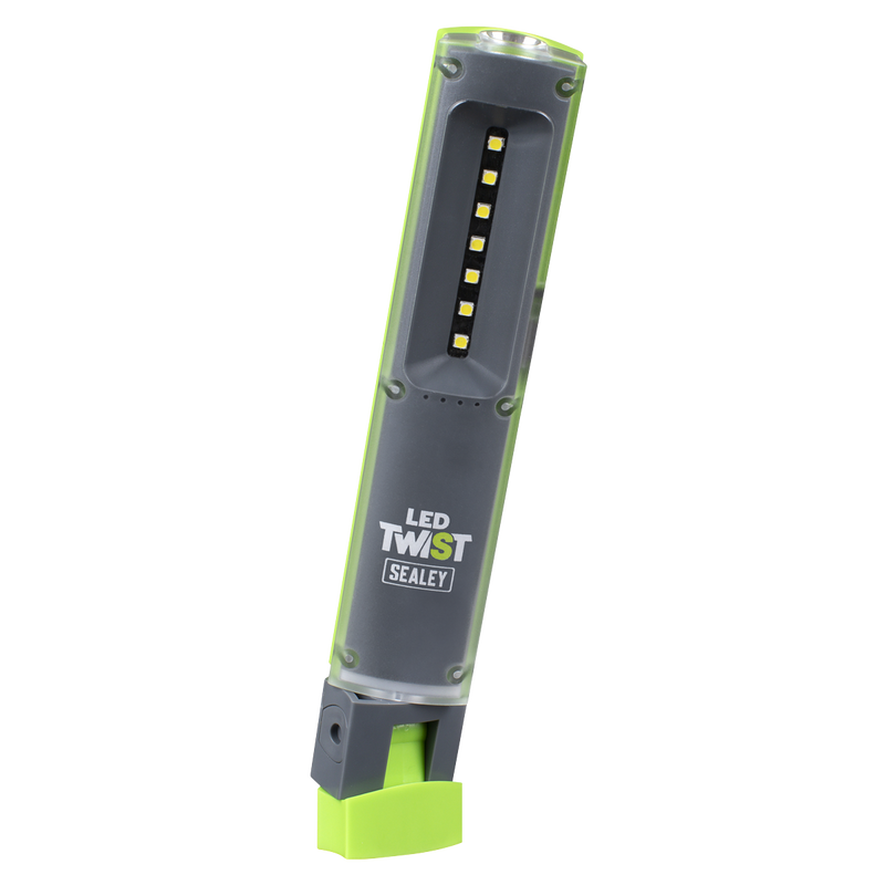 Sealey LED401G LED Twist® Rechargeable Inspection Light 2W & 1W SMD LED - additional view 12