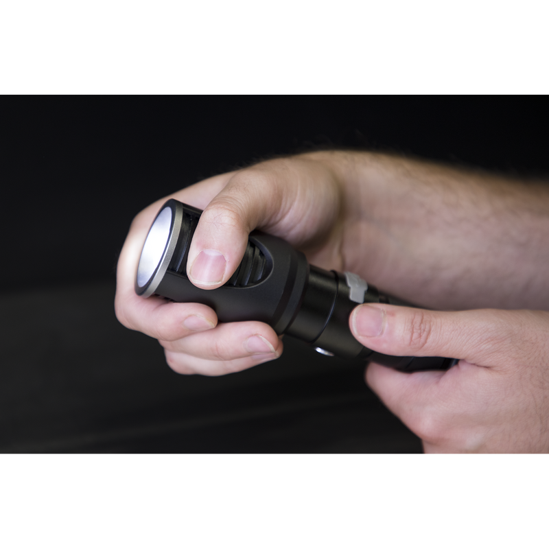 Sealey LED4493 Rechargeable Aluminium Torch with Adjustable Focus 20W SMD LED - additional view 7