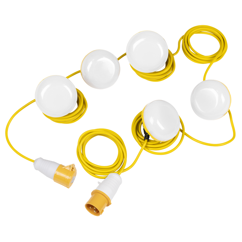 Sealey LED50F110V 15m Festoon Lighting Kit 50W COB LED 110V