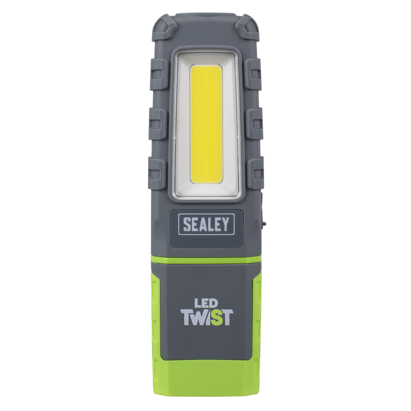 Sealey LED601G LED Twist® Rechargeable Inspection Light 5W COB & 1W SMD - additional view 3