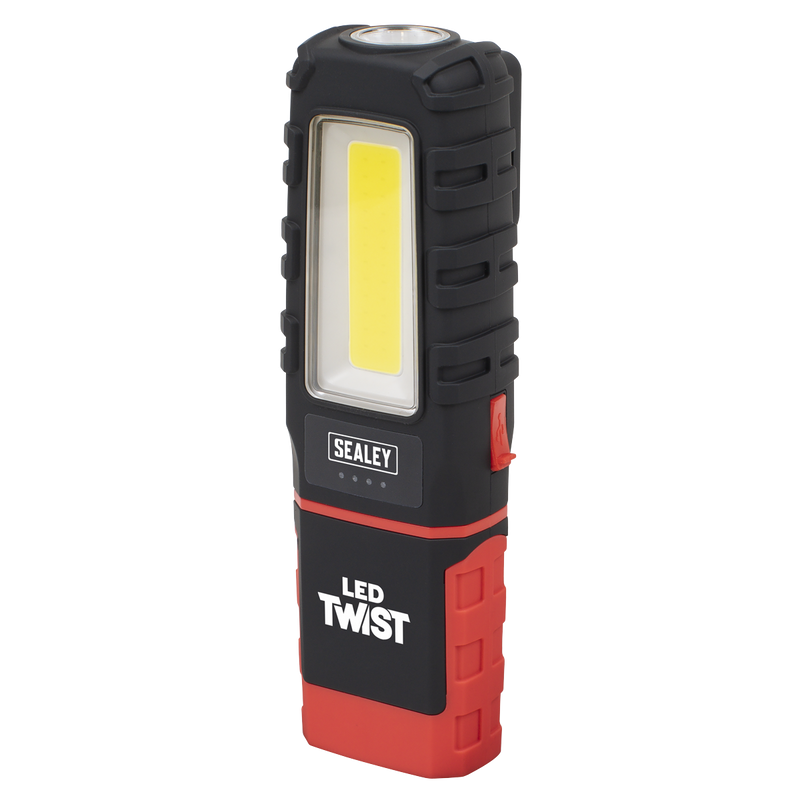 Sealey LED601 LED Twist® Rechargeable Inspection Light 5W COB & 1W SMD - additional view 3