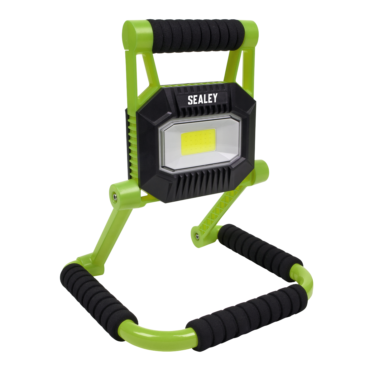 Sealey LEDFL10W Rechargeable Portable Fold Flat Floodlight 10W COB LED