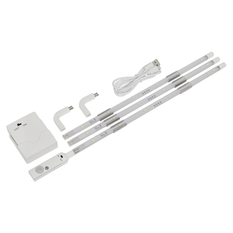 Sealey LEDSTR03 LED Strip Lighting 3pc