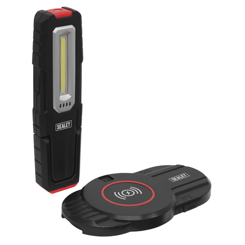 Sealey LEDWCBCOMBO2 Inspection Light with Single Wireless Charging Base 5W COB & 1W SMD LED