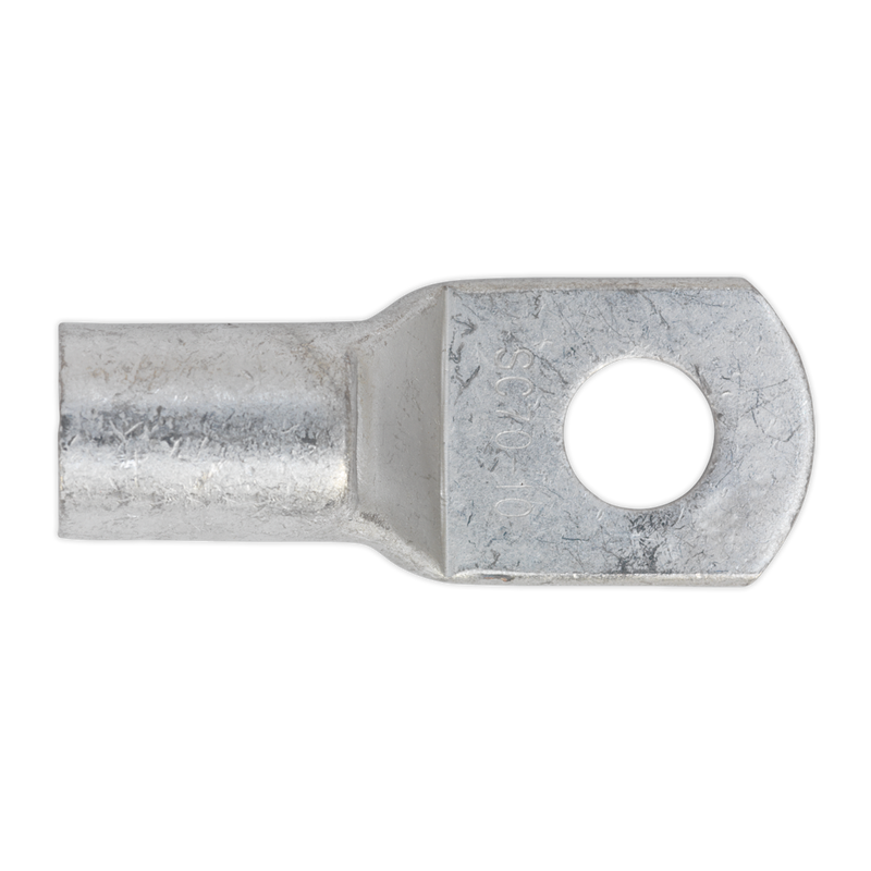 Sealey LT7010 Copper Lug Terminal 70mm² x 10mm - Pack of 10 - additional view 2