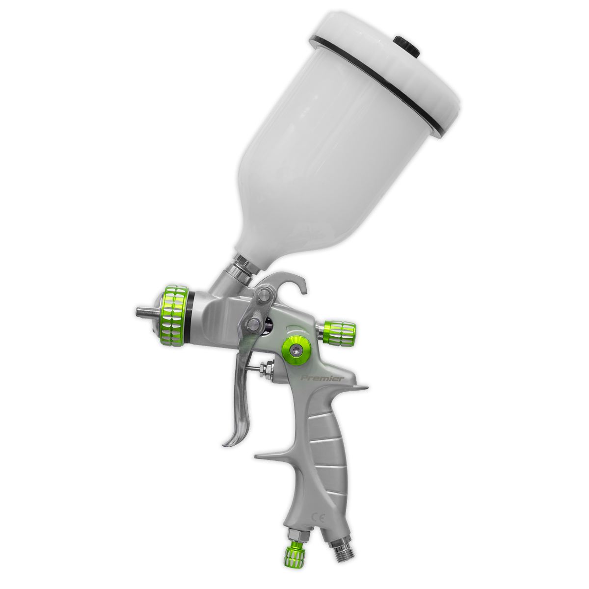 Sealey LVLP01 Premier Professional LVLP Gravity Feed Spray Gun 1.4mm Set-Up - additional view 3