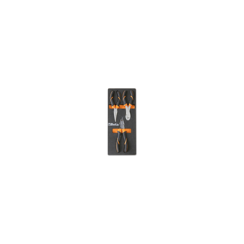 Beta Foam Tray With Bm Pliers And Nippers, 3-Piece - M136