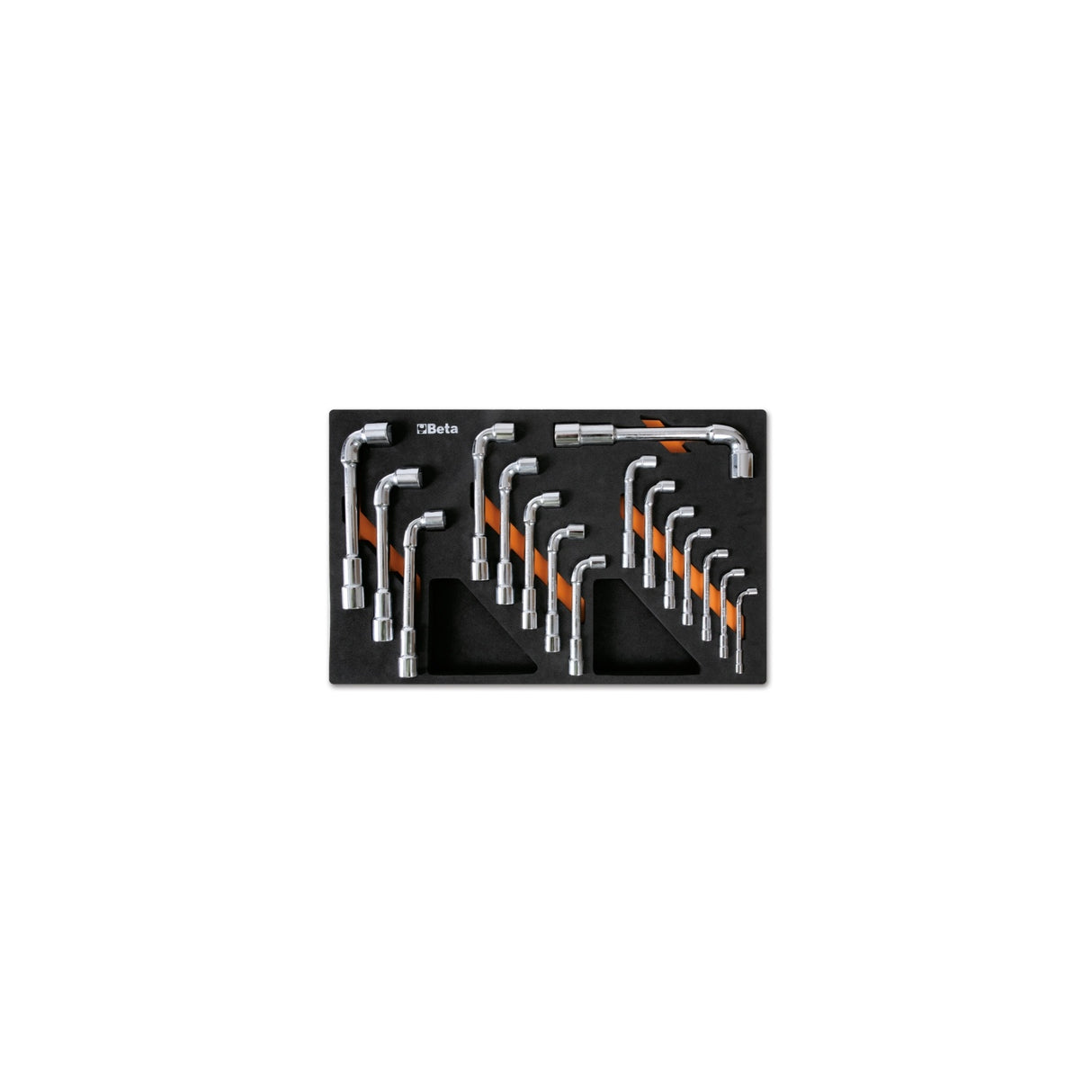 Beta Soft Thermoformed Tray With 16 Double Ended Offset Socket Wrenches - 933 - M75