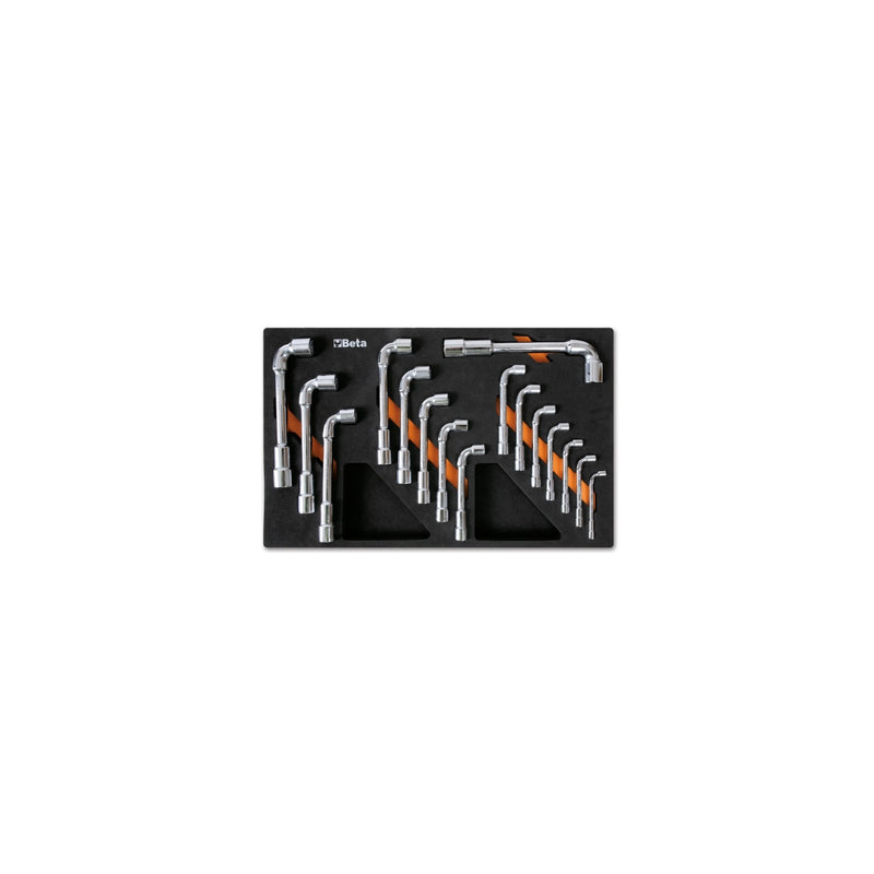 Beta Soft Thermoformed Tray With 16 Double Ended Offset Socket Wrenches - 933 - M75