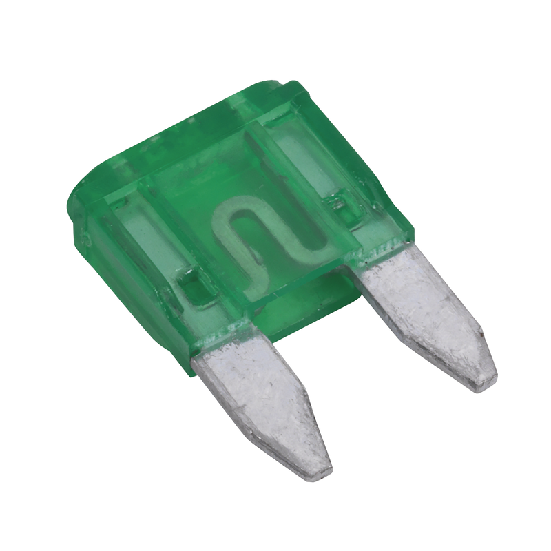 Sealey MBF3050 Automotive MINI Blade Fuse 30A - Pack of 50