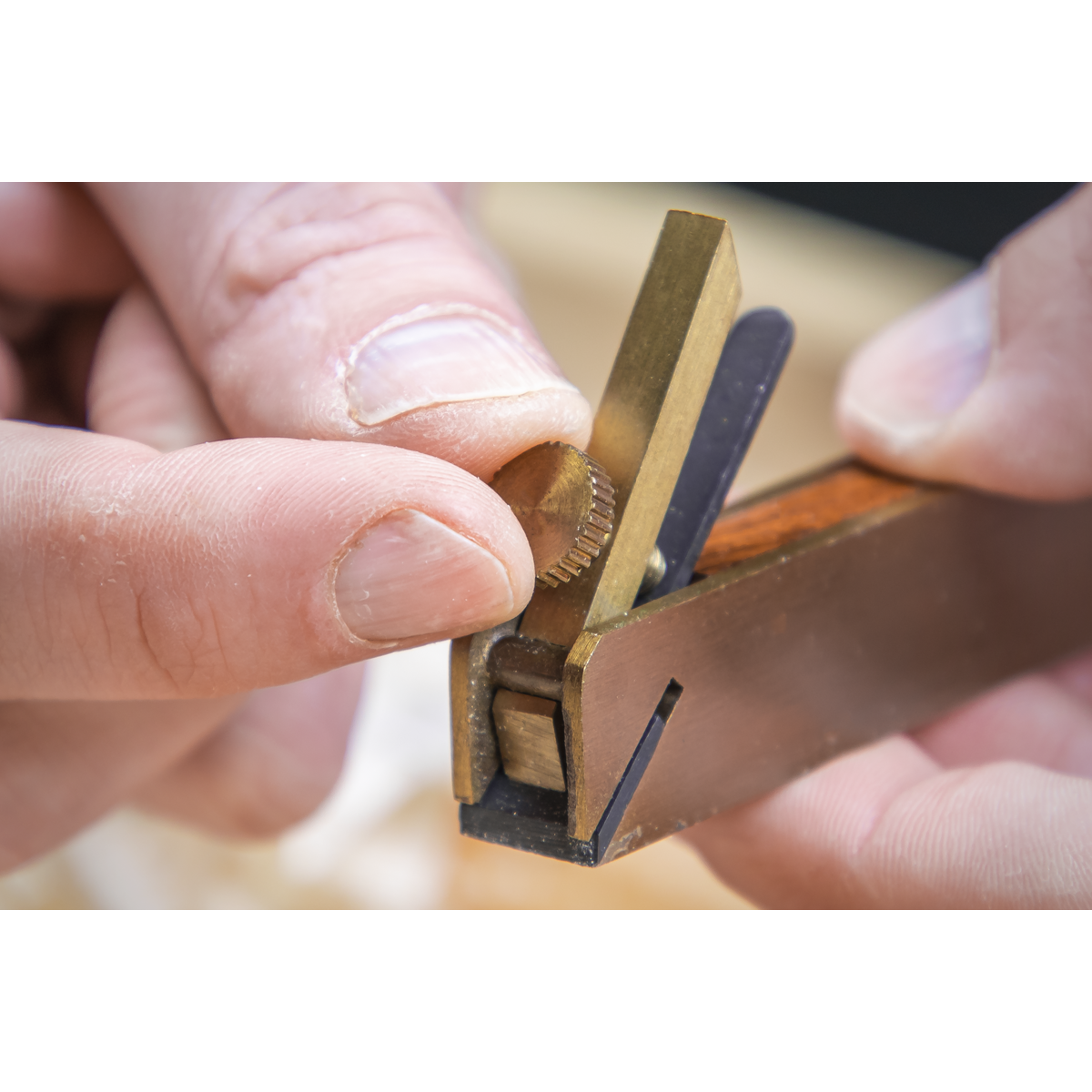 Sealey MBP03 Mini Brass Plane Set 3pc - additional view 7