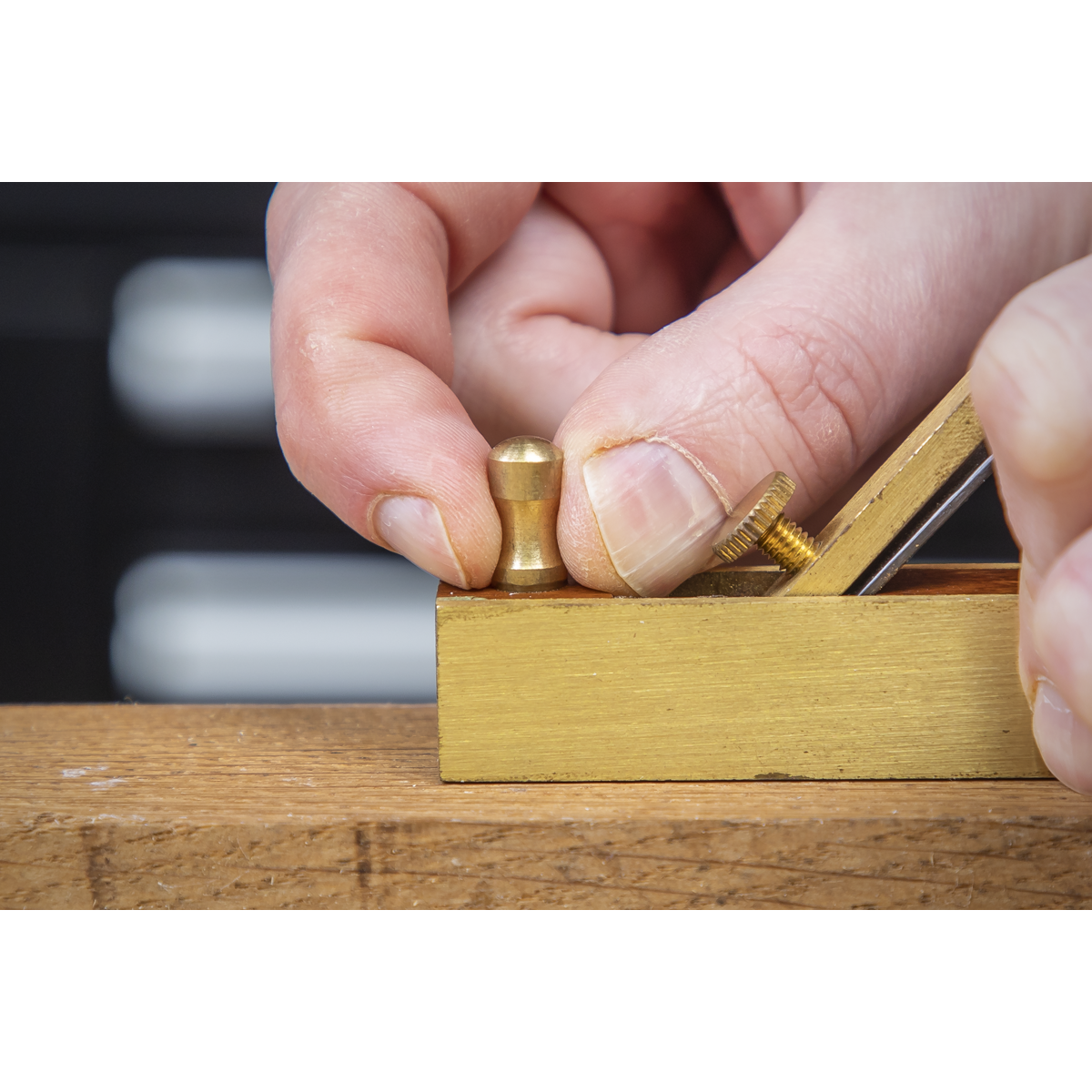 Sealey MBP03 Mini Brass Plane Set 3pc - additional view 8